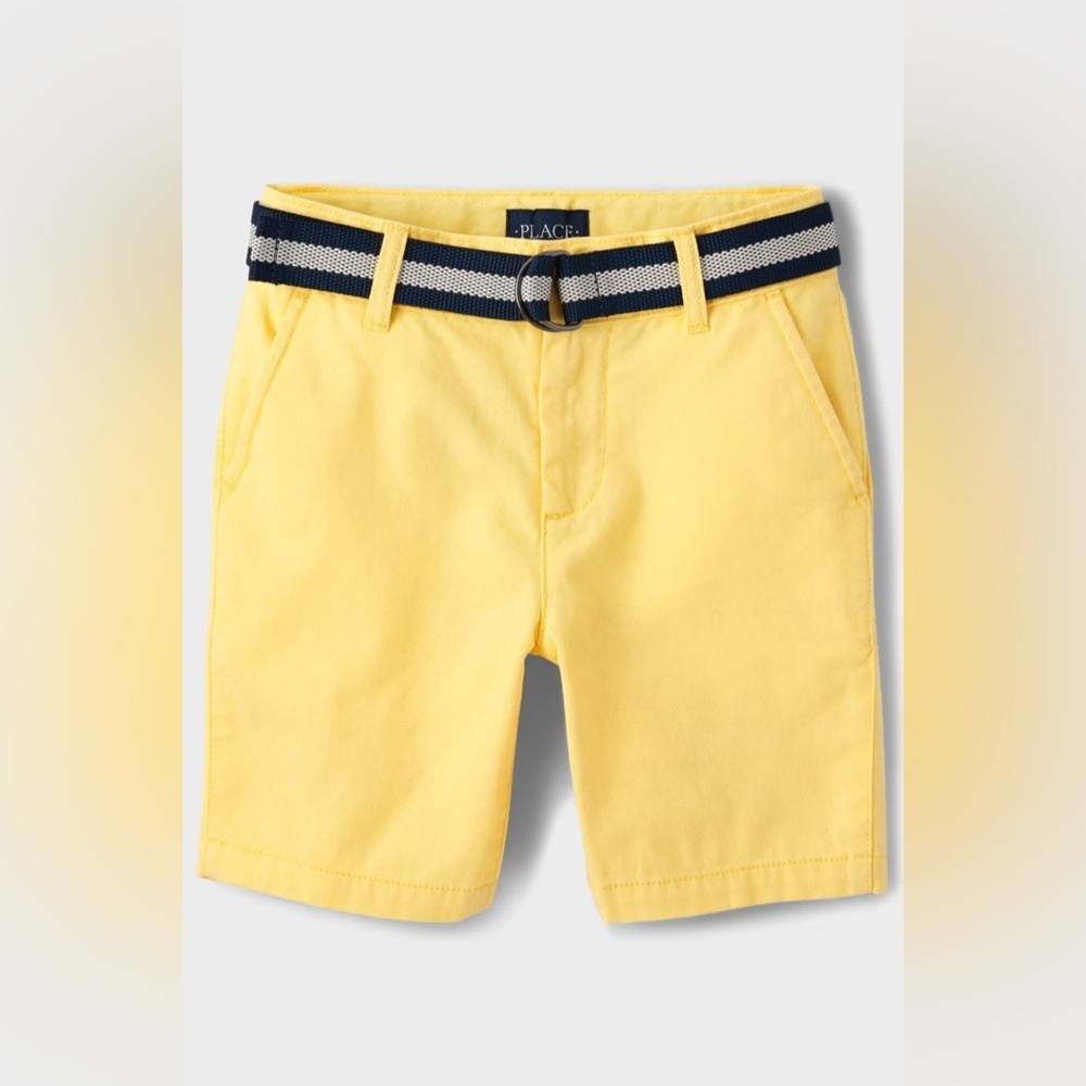 ✨ The Children’s Place Boys Belted Chino Shorts ✨